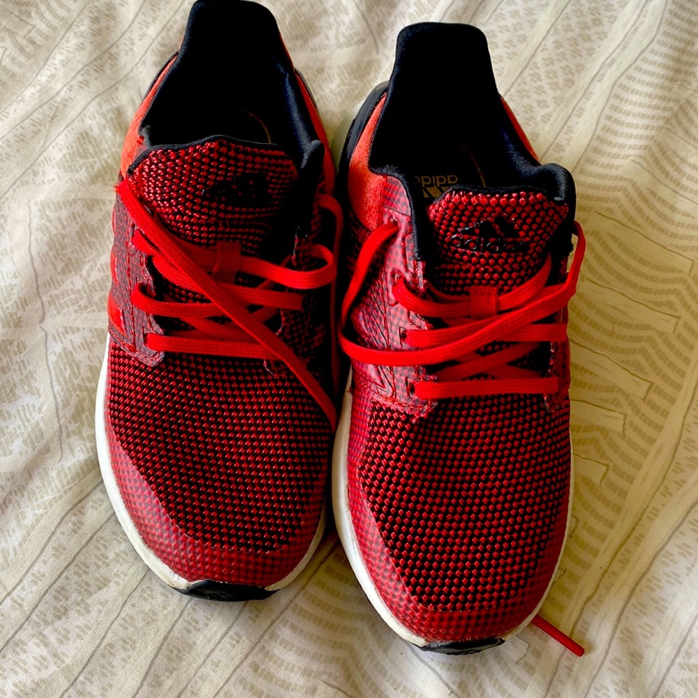 adidas Performance Boys' RapidaRun K Running Shoe, 12K US